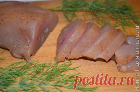 Карпаччо из куриной грудки / Рецепты с фото