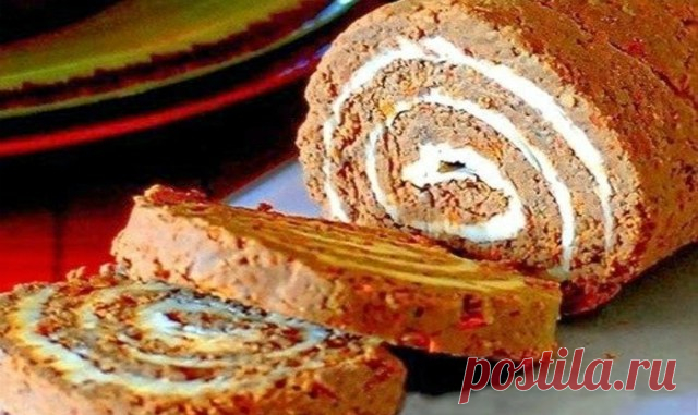 Печеночный рулет с сырной начинкой — Копилочка полезных советов