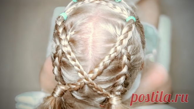 Прически с косичками