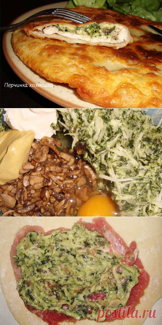 Мясо с начинкой в тесте - Перчинка хозяюшка