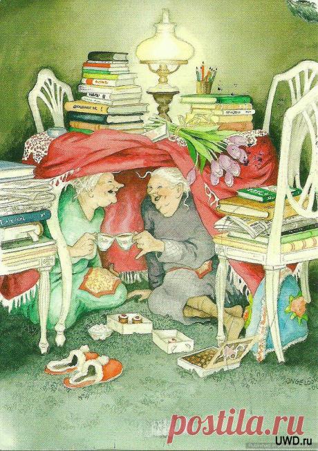 Весёлые старушки / Болталка / Истории в картинках