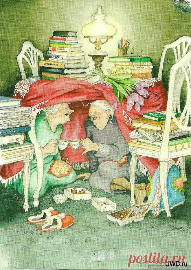 Весёлые старушки / Болталка / Истории в картинках