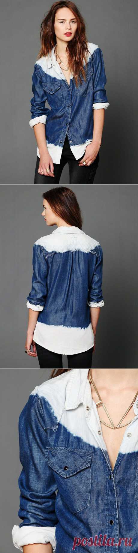 Интересная рубашка Free People / Белизна / Модный сайт о стильной переделке одежды и интерьера