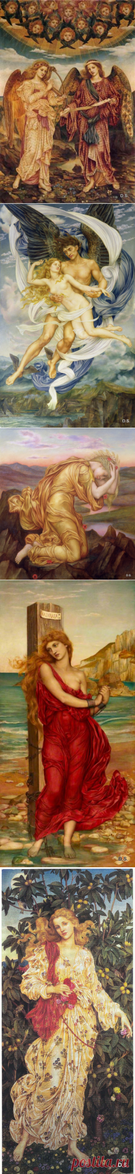 ангелы Evelyn De Morgan