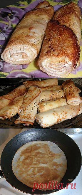 РЕЦЕПТЫ | Блинчики с творогом