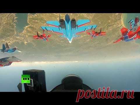 «Стрижи» и «Русские витязи» в Севастополе.