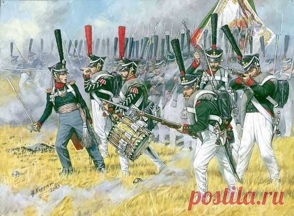 Русская тяжелая пехота. Гренадеры, 1812-1814. / Историческая справка