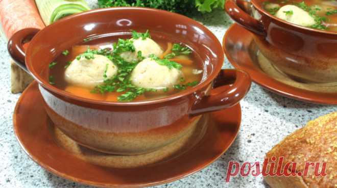 Как приготовить бульон с клецками? | Еда и кулинария