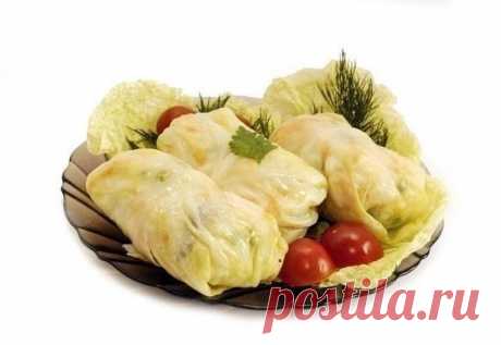 Голубцы с грибами