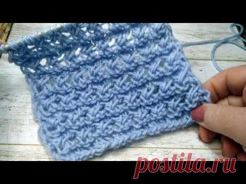 Шикарный узор спицами для кардигана или жакета!