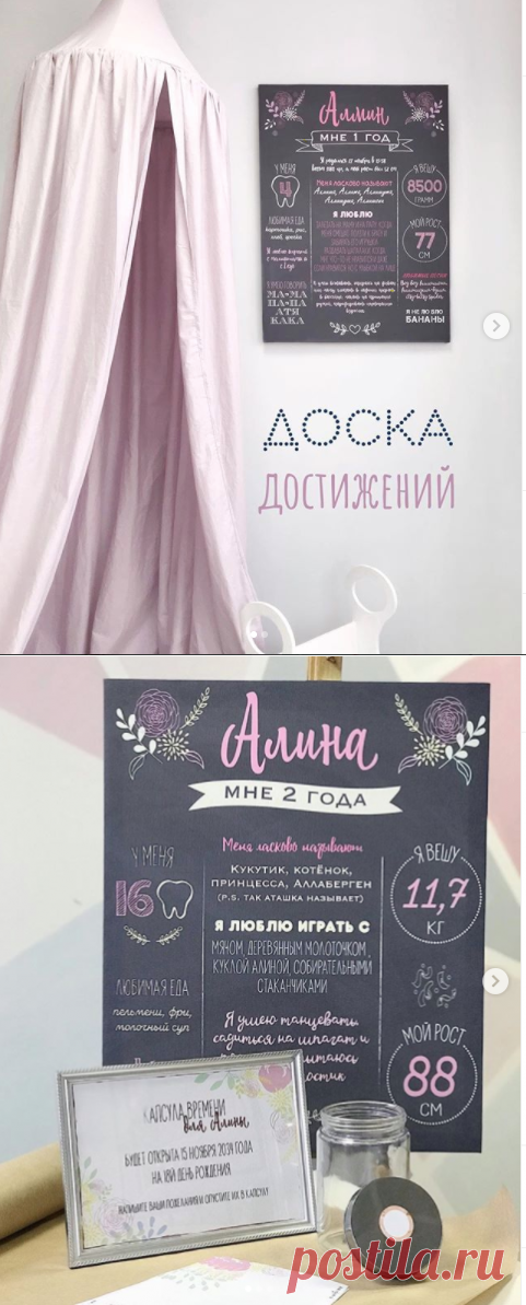 Скоро долгожданный день рождения? Доска достижений - свежее решение для украшения детского праздника | Студия Радости  | Яндекс Дзен