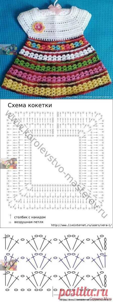 связать крючком платье для девочки 5 лет с описанием и схемами: 2 тыс изображений найдено в Яндекс Картинках