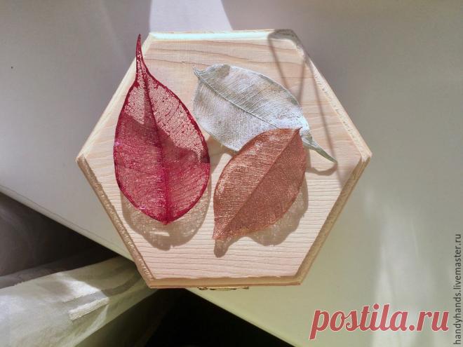 2 способа скелетирования листьев. Как сделать прозрачные листья. Видео мастер-класс – Ярмарка Мастеров