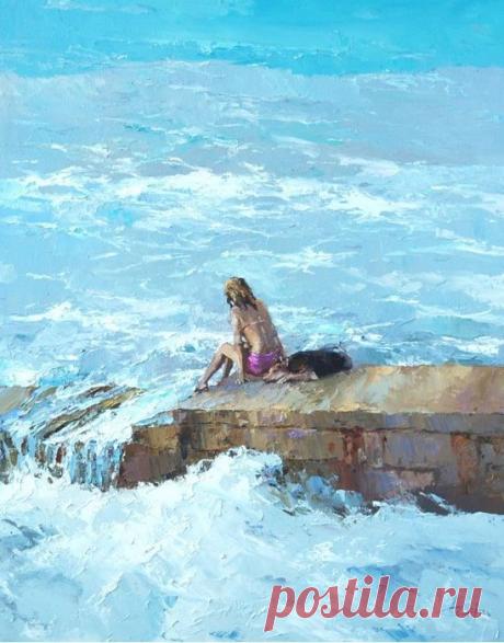 Алексей Зайцев. Живопись мастихином | Usenkomaxim.ru