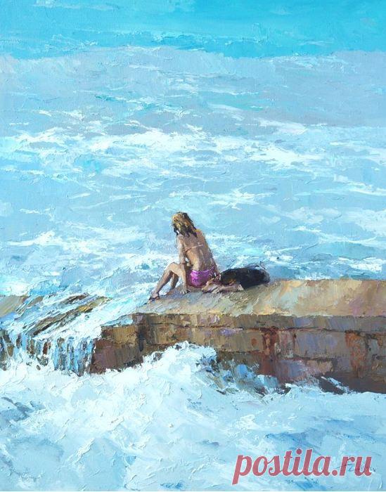 Алексей Зайцев. Живопись мастихином | Usenkomaxim.ru