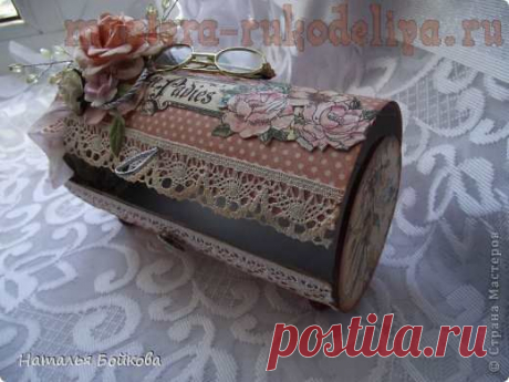 Мастер-класс: Шкатулка из банки от чипсов | Своими руками