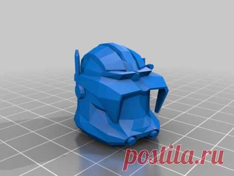 Clone Wars Cody Helmet V1 by Jace1969 An old file from my Pepakura making days that I discovered in Pepakura Designer you can export to .OBJ and in "Windows 10 3DBuilder or 123Design" export to .STL. Unfortunately I don't have the skills yet to improve further on the model, but maybe someone out there would like to tidy it up. Please upload it back as a remix if you do take the time to clean it up.
Please note this was originally uploaded to the net as a free down load. So...