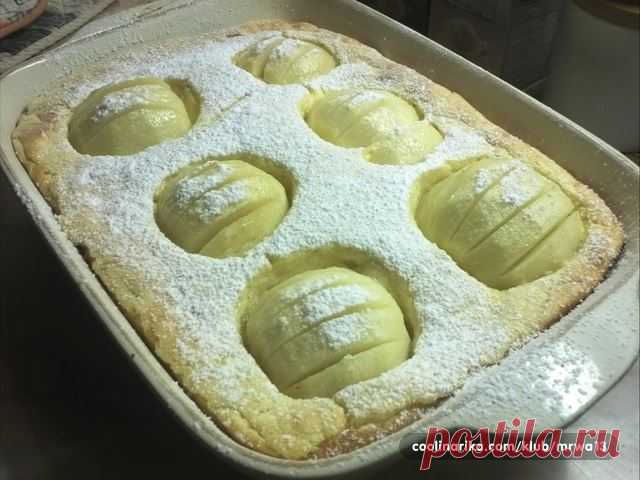 NABUJAK OD GRIZA SA JABUKAMA. DIVAN I LAGAN KOLAČ! ~ Najbolji Recepti