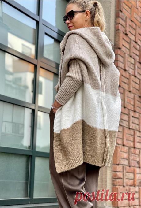Какой кардиган надеть женщинам до и после 50-ти, чтобы осенью выглядеть стильно, а не старомодно | До и после 50-ти | Дзен