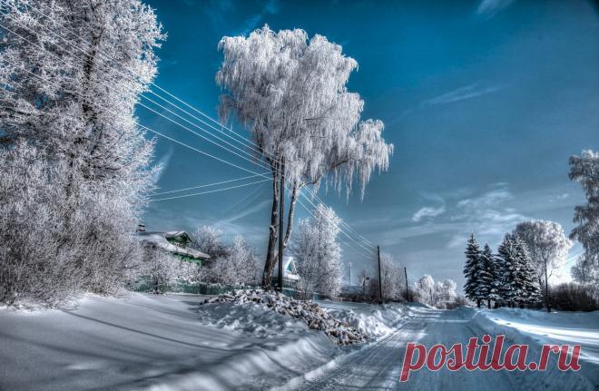 КРАСИВЫЙ ЗИМНИЙ ПЕЙЗАЖ. - 19 фото. Фотографии Valeri Denisov.