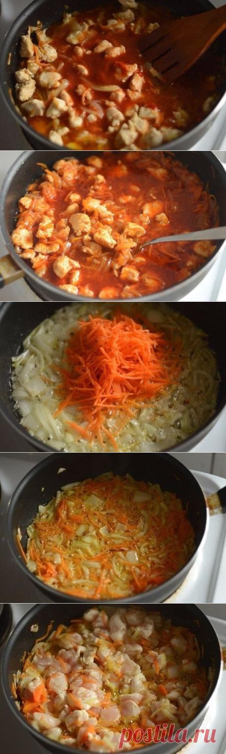 Гуляш из курицы