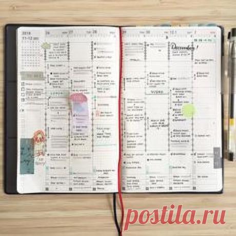 Jibun Techo weekly spread by ig@peace.journal