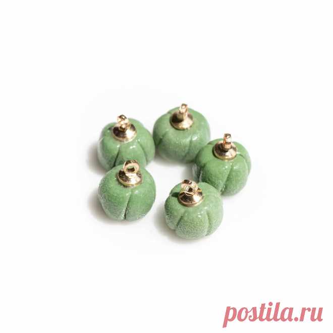 150--Керамические бусины ручной работы в виде тыквы, 10 шт | AliExpress