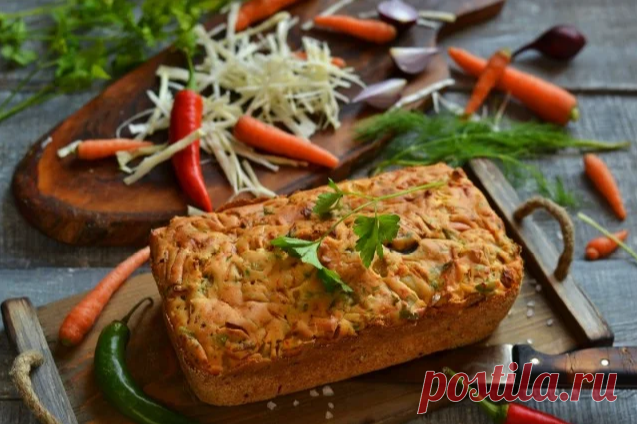 Капустный пирог без раскатывания и лепки
