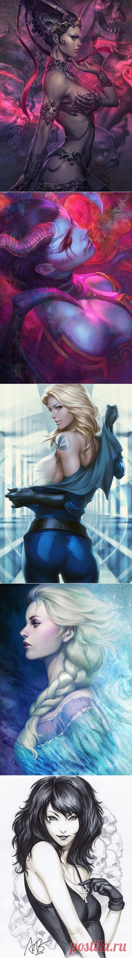 Digital Art by Stanley Lau.
