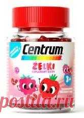 Centrum Jelly beans strawberry-raspberry flavor x 30 pieces Centrum Jelly beans UK . A tasty way to supplement the daily diet of children over 3 years of age with an additional portion of vitamins and minerals.