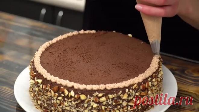 ШОКОЛАДНЫЙ ОРЕХОВЫЙ ТОРТ БЕЗ МУКИ | OK.RU