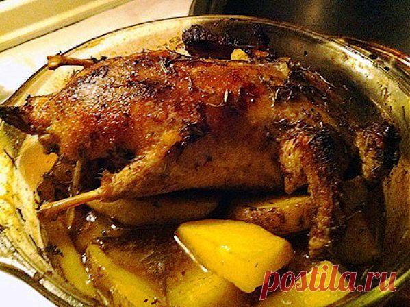 Очень шикарное и очень вкусное мясное блюдо! Просто фантастический вкус! Всем советую испробовать!
"Утка с яблоками"