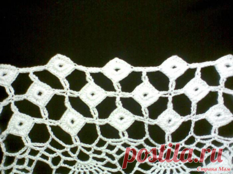 *Черное вечернее макси-платье. - Все в ажуре... (вязание крючком) - Страна Мам