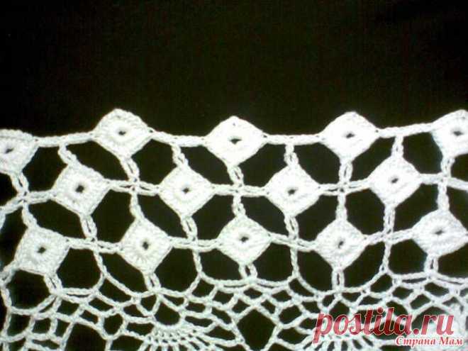 *Черное вечернее макси-платье. - Все в ажуре... (вязание крючком) - Страна Мам