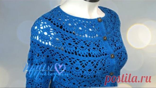 Bolero Crochet talla XXL 2022 parte 2 de 2