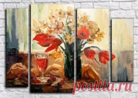 Купить модульные картины цветы + подарок всем! » Страница 2