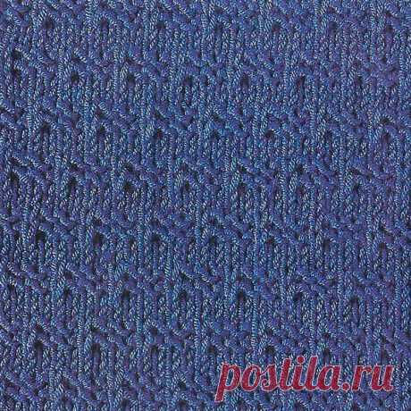 Узор № 205 - структурные полоски. Схему вязания и условные обозначения вы сможете увидеть на сайте.