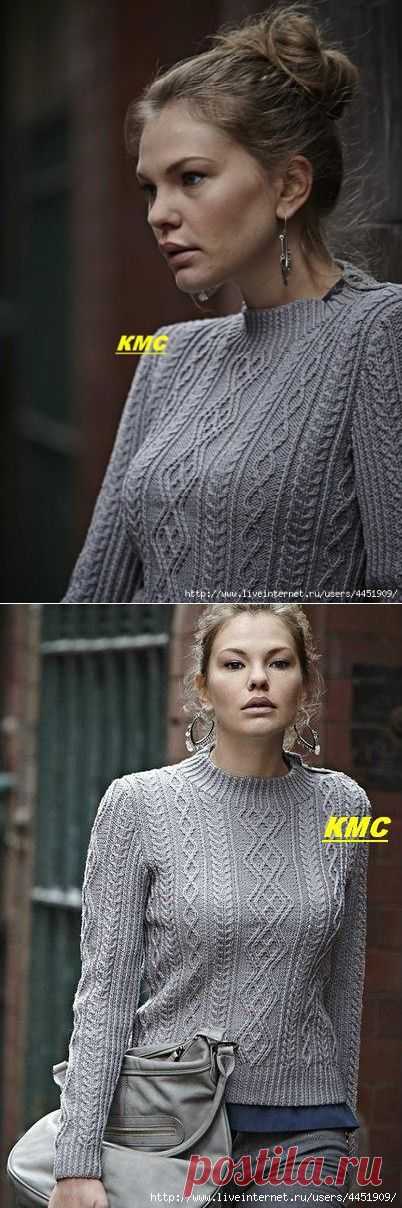 Джемпер Twisted Cable, Designer Knits