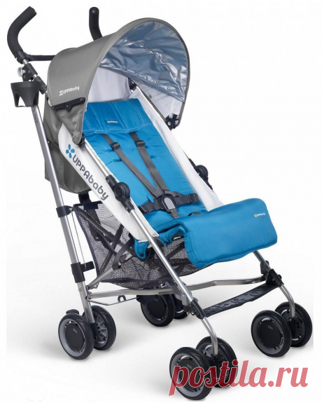 КОЛЯСКА-ТРОСТЬ G-LUXE ГОЛУБОЙ UPPABABY