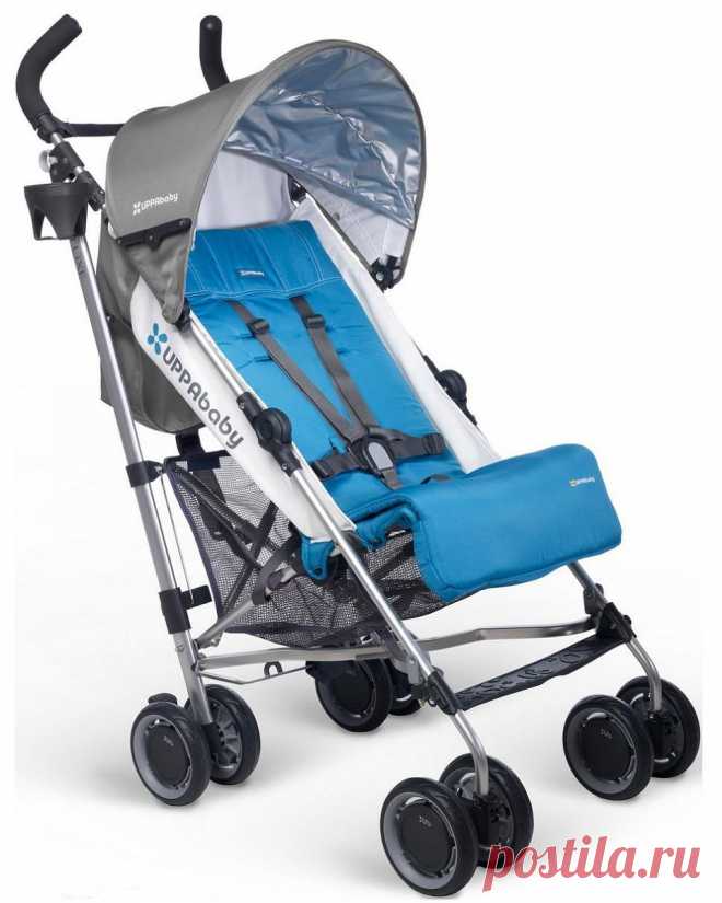 КОЛЯСКА-ТРОСТЬ G-LUXE ГОЛУБОЙ UPPABABY