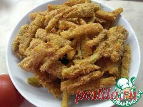 Закуска из кабачков к пиву - кулинарный рецепт