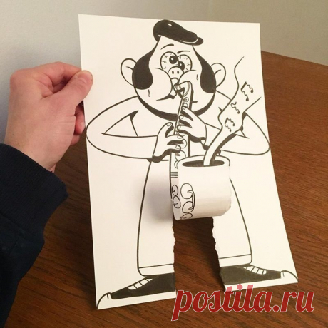 (+3) Всего лишь рваная и мятая бумага