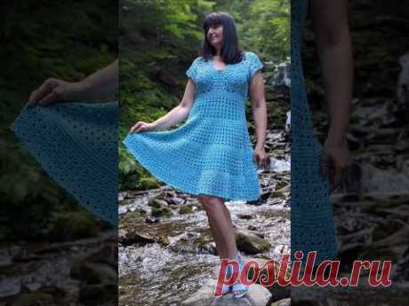 Сукня гачком #knitting #crochet #handmade #crocheting #shorts #crochetpattern #crochetdress