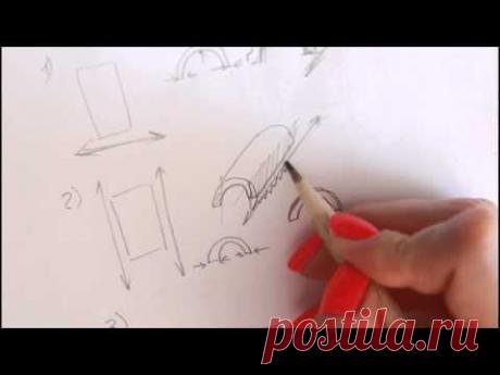 Урок 1.2. Метод запила. Как наращивать ногти. классический квадрат. - YouTube