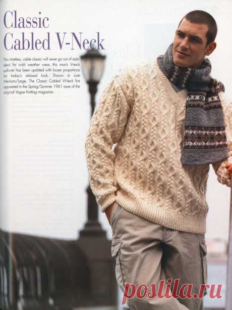 Вязаные модели от Vogue. Неувядаемая классика и современность | Сундучок с подарками | Яндекс Дзен