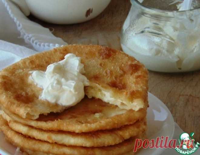 Лепешки с плавлеными сырками – кулинарный рецепт