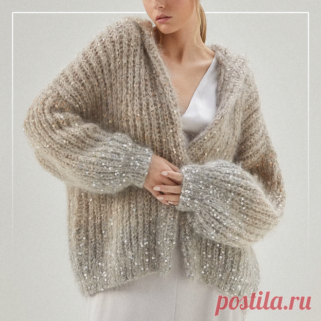 5 актуальных теплых кардиганов от Брунелло Кучинелли. Схемы и описания техник вязания | Вязунчик — вяжем вместе | Дзен
