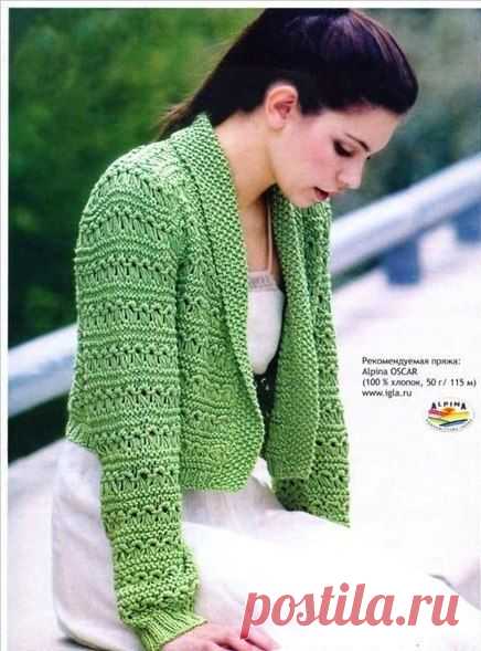 Жакетик на весну