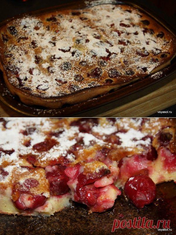 Классический вишневый клафути от Найджела Слейтера