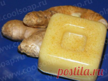 Бананово-имбирное мыло - рецепт и мастер-класс